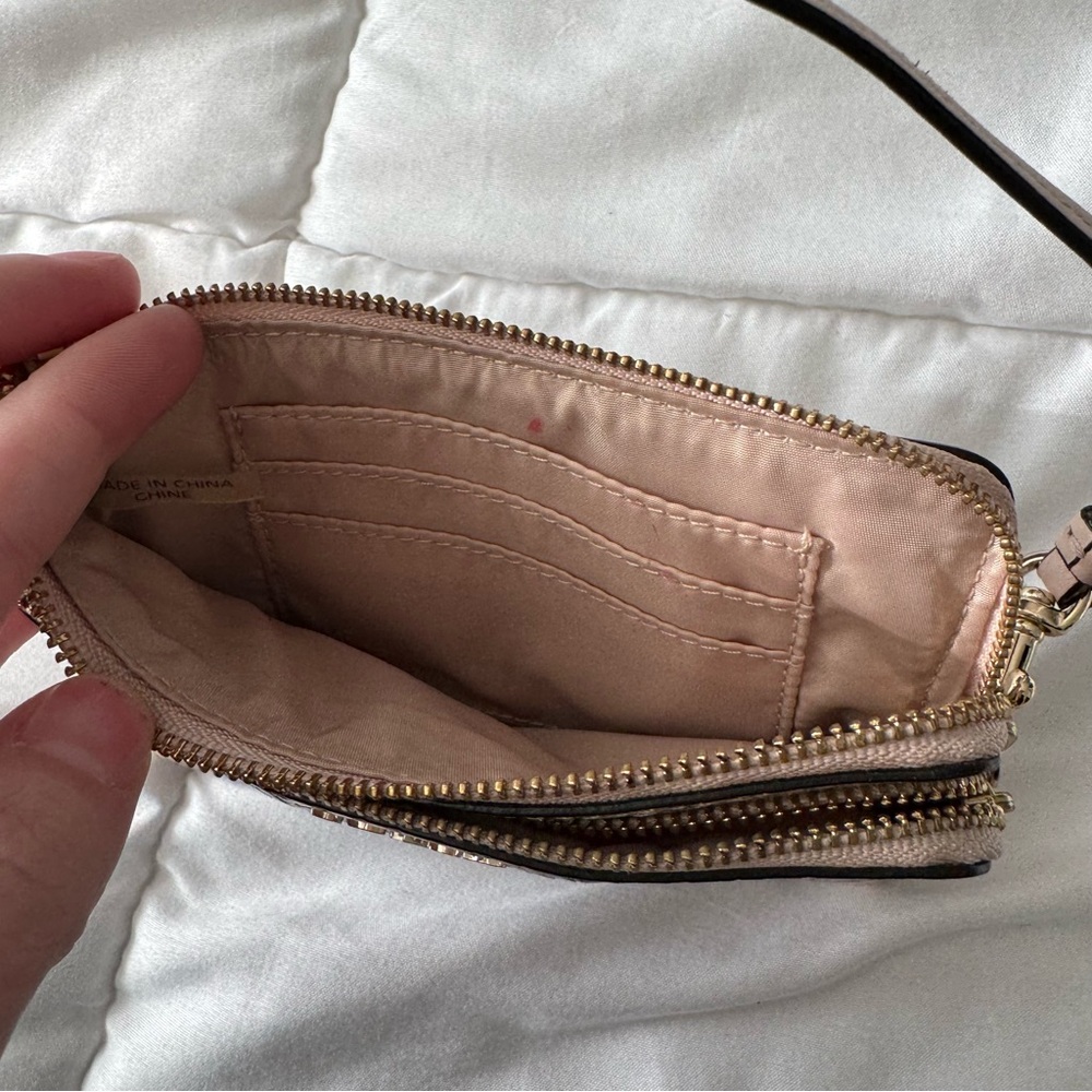 Coach Madison Double Corner Zip Python Wristlet - image 4